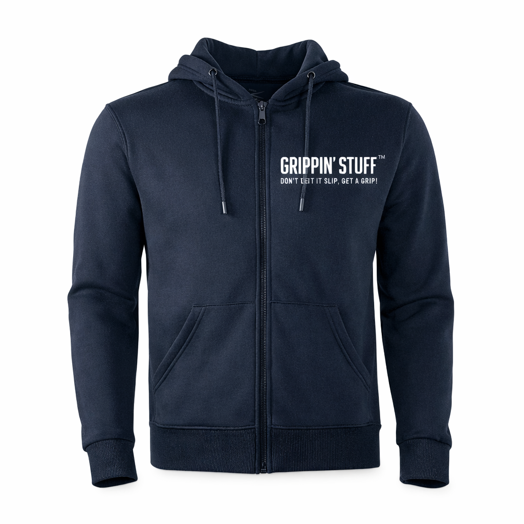 Long Sleeved Long Zip Unisex Hoodies